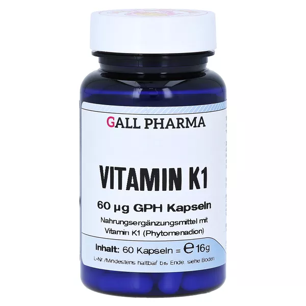 Vitamin K1 60 µg GPH Kapseln 60 St