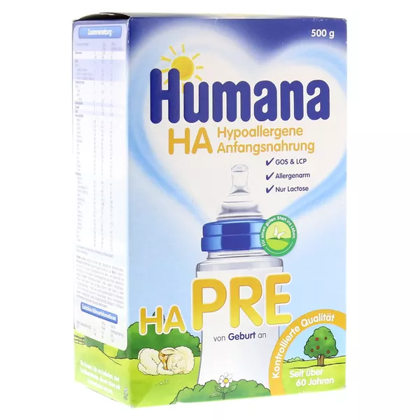 Humana HA PRE Anfangsnahrung Pulver 500 g