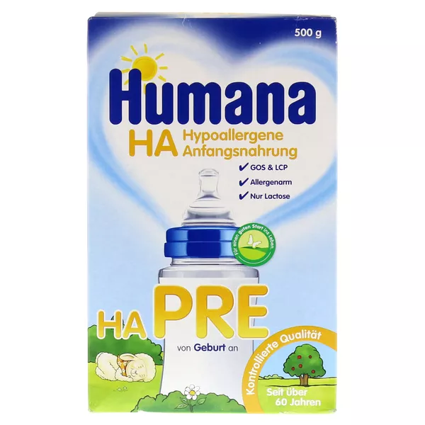 Humana HA PRE Anfangsnahrung Pulver 500 g