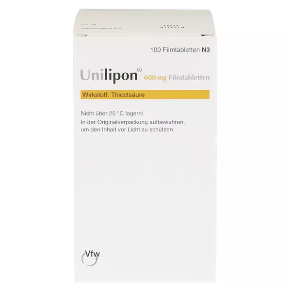 Unilipon 600 mg 100 St