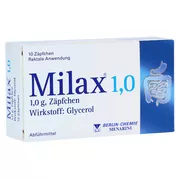 Milax 1,0 Zäpfchen 10 St