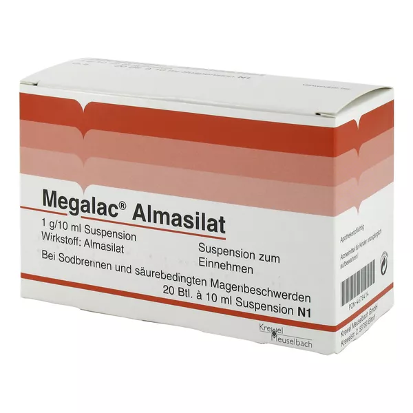 Megalac Almasilat 20X10 ml