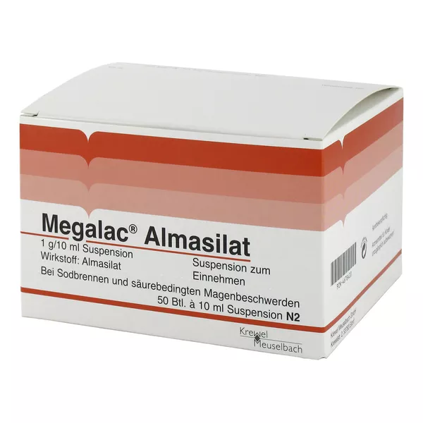 Megalac Almasilat 50X10 ml