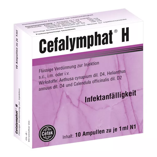 Cefalymphat H Ampullen 10X1 ml