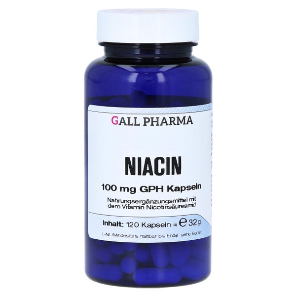 Niacin 100 mg GPH Kapseln 120 St