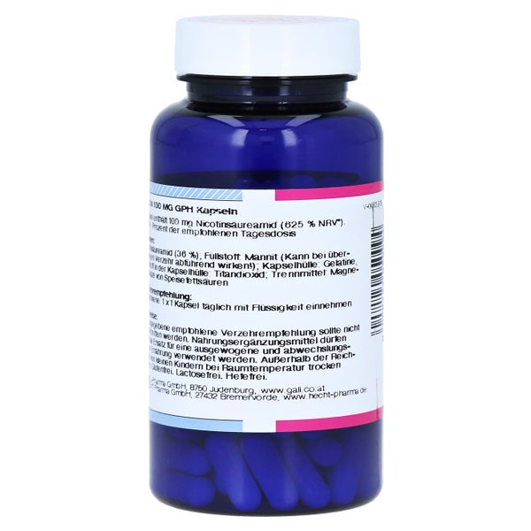 Niacin 100 mg GPH Kapseln 120 St