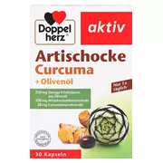 Doppelherz aktiv Artischocke + Olivenöl + Curcuma 30 St