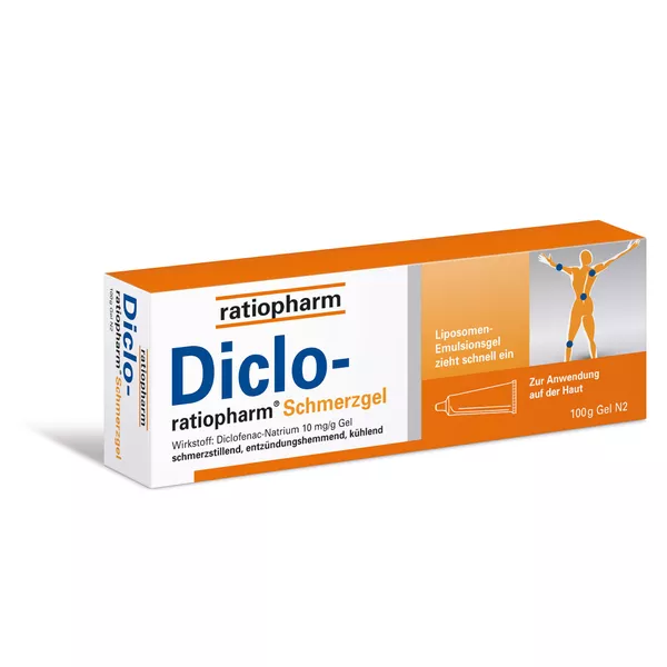 Diclo ratiopharm Schmerzgel, 100 g