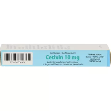 Cetixin 10 mg Filmtabletten 10 St