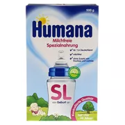Humana SL Milchfreie Spezialnahrung Pulv 500 g