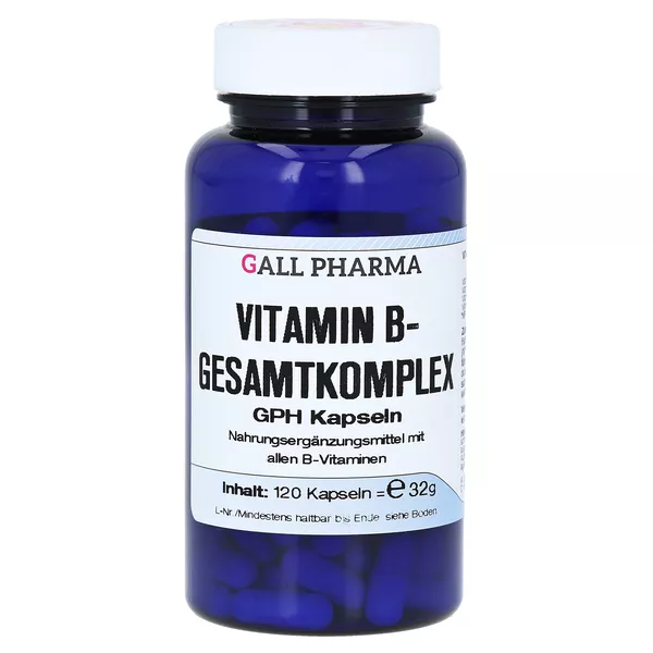 Vitamin B Gesamtkomplex Kapseln 120 St
