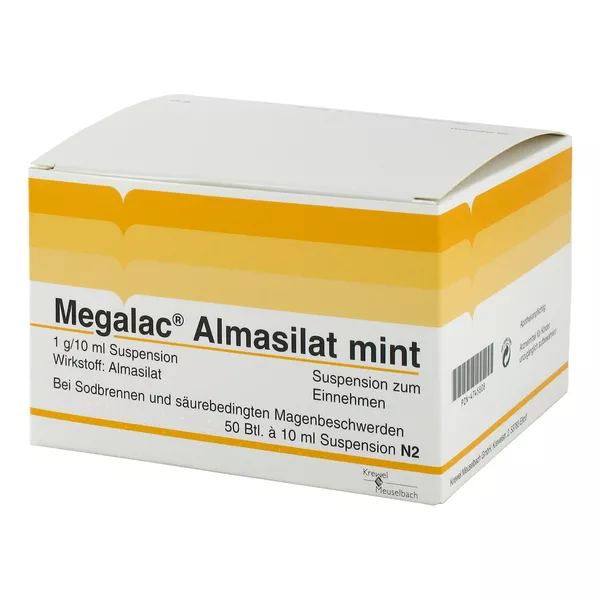 Megalac Almasilat mint 50X10 ml