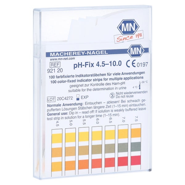 Ph-fix Indikatorstäbchen pH 4,5-10 100 St