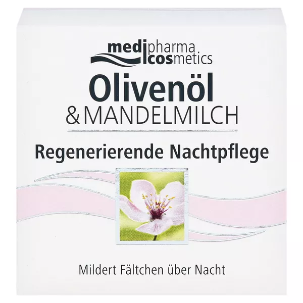 Medipharma Oliven-Mandelmilch Regenerierende Nachtpflege, 50 ml