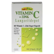 Vitamin C+zink Depot Kapseln 60 St