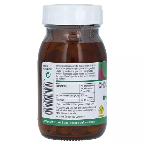 Omega-3 Fettsäuren 100% pflanzlich Kapse 120 St