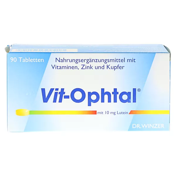 VIT Ophtal mit 10 mg Lutein Tabletten 90 St