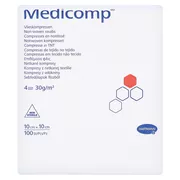 Medicomp unsteril 10x10 cm, 100 St.