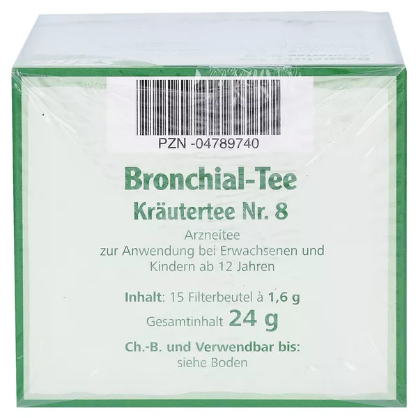 Bronchial TEE Kräutertee Nr.8 Salus Filt, 15 St.