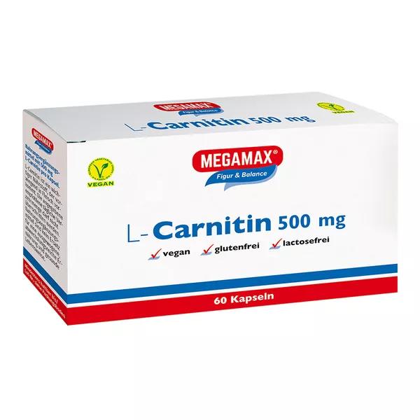 MEGAMAX L-Carnitin 500 mg 60 St