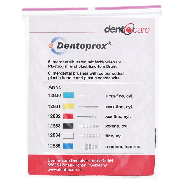Dentoprox Interdentalbürste Xxfein 6+1 S 6 St