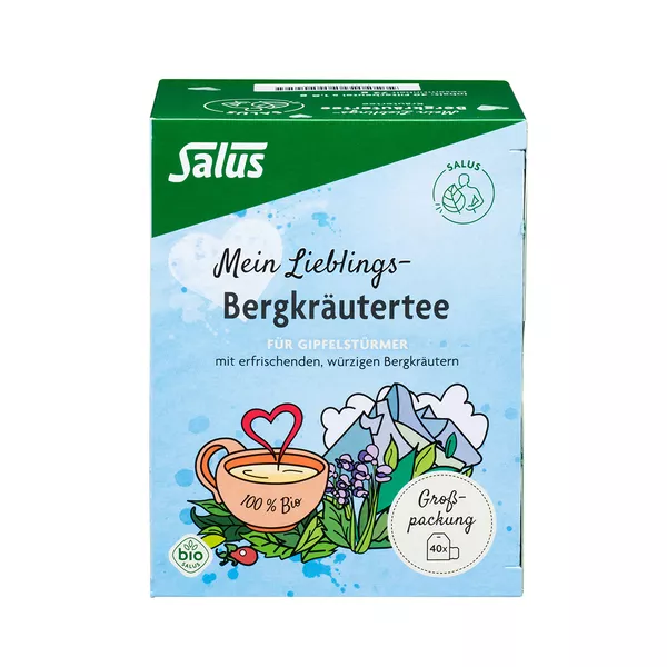 MEIN Lieblings-bergkräuter-tee Bio Salus 40 St