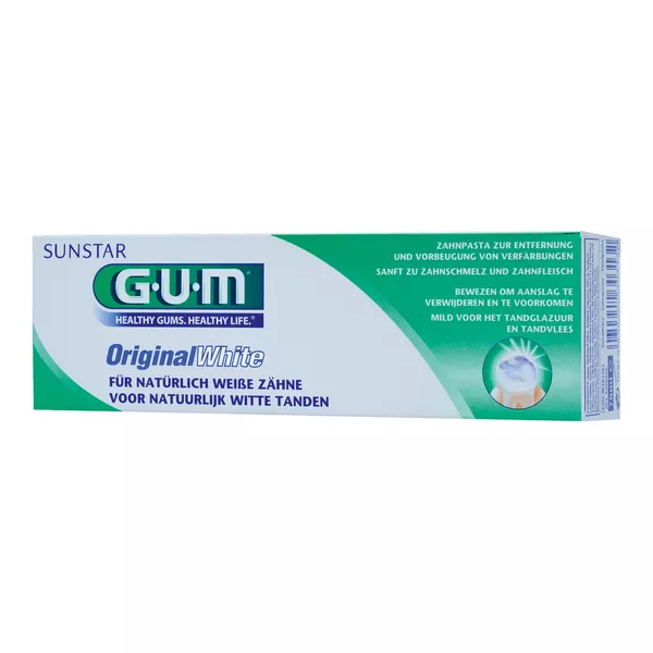 GUM Original White Zahnpasta, 75 ml