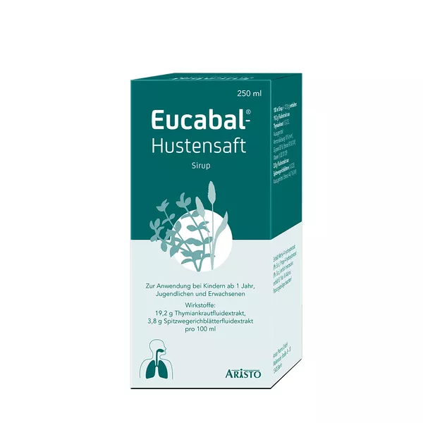 Eucabal-Hustensaft, 250 ml