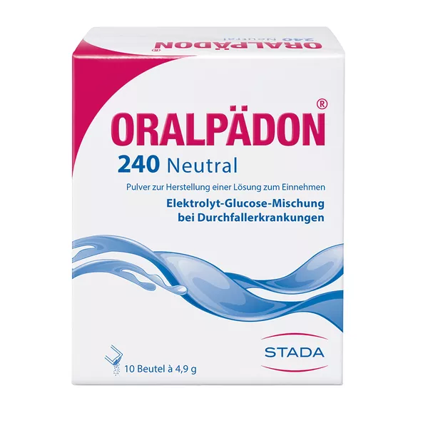 Oralpädon 240 NEUTRAL Elektrolytepulver 10 St