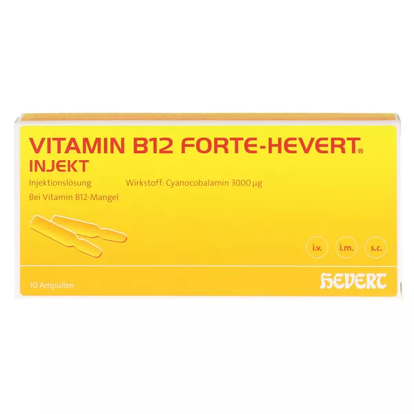 Vitamin B12 forte Hevert Injekt 10X2 ml