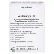BAD Heilbrunner Verdauungstee Filterbeut 8X2,0 g