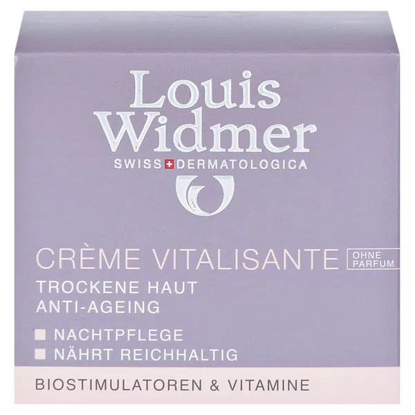 Widmer Crème Vitalisante 50 ml