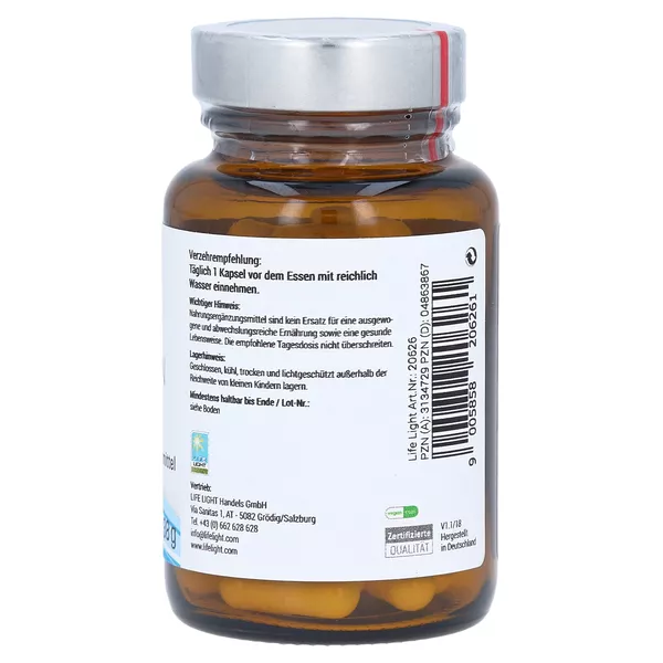 Acetyl-l-carnitin 500 mg Kapseln 60 St