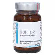 Kupfer 2 mg aus Kupfergluconat Kapseln 60 St
