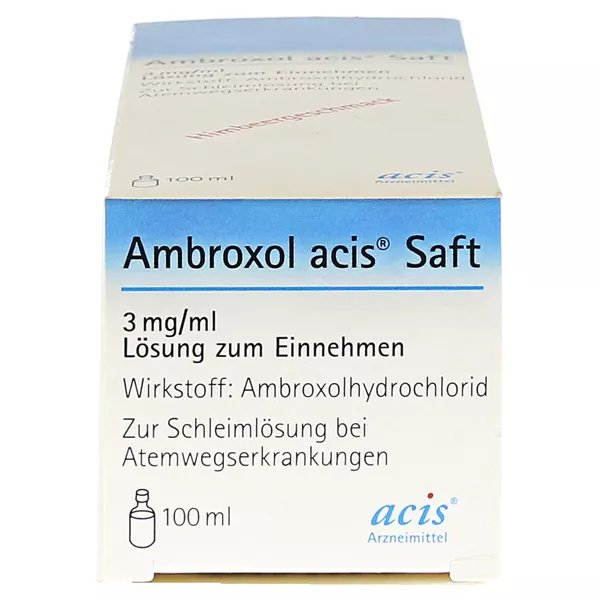Amroxol acis Saft 100 ml