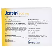 Jarsin 300 Überzogene Tabletten 100 St