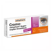 Produktabbildung: Cromo ratiopharm Augentropfen Einzeldosis