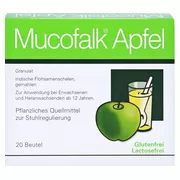 Mucofalk Apfel Granulat Beutel, 20 St.