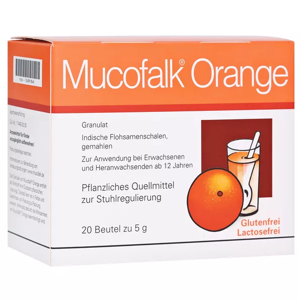 Mucofalk Orange Granulat Beutel 20 St