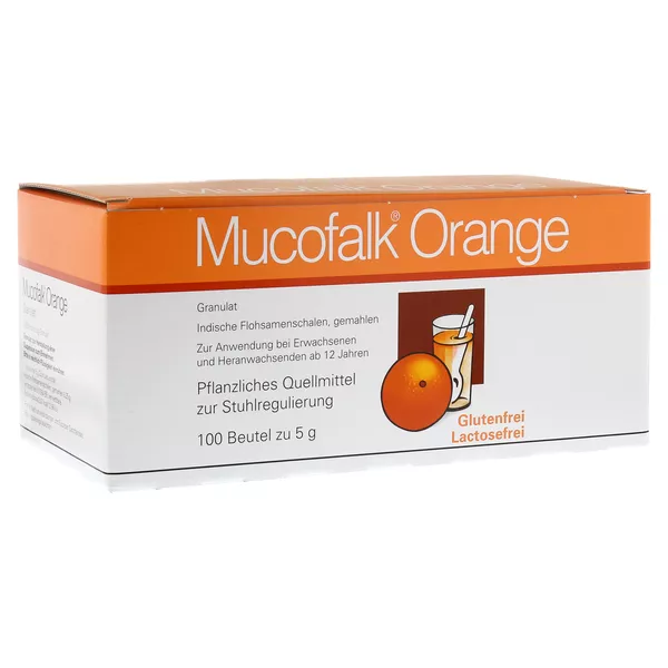 Mucofalk Orange Granulat Beutel, 100 St.