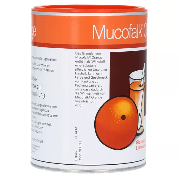Mucofalk Orange Granulat Flohsamenschalen, 300 g