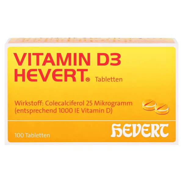 Vitamin D3 Hevert Tabletten, 100 St.