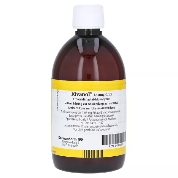 Rivanol Lösung 0,1% 500 ml