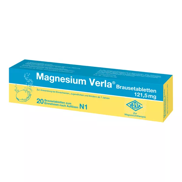 Magnesium Verla Brausetabletten 20 St