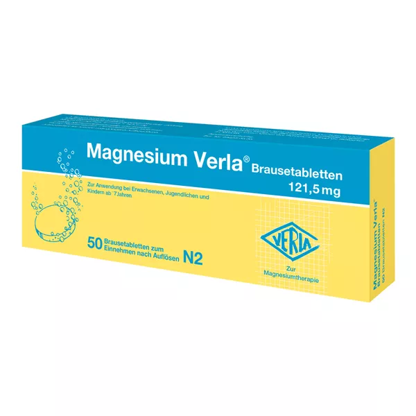 Magnesium Verla Brausetabletten, 50 St.