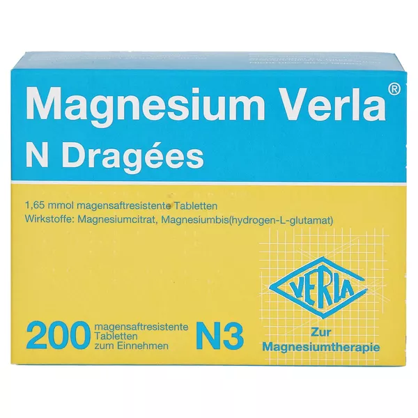 Magnesium Verla N Spar-Angebot, 200 St.