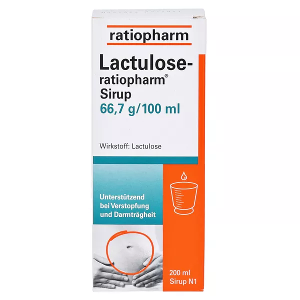 Lactulose ratiopharm 200 ml