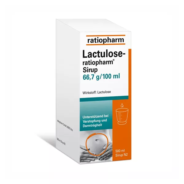 Lactulose ratiopharm 500 ml