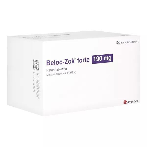 Beloc-zok Forte 190 mg Retardtabletten 100 St