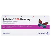 Jodetten 200 Henning Tabletten 100 St